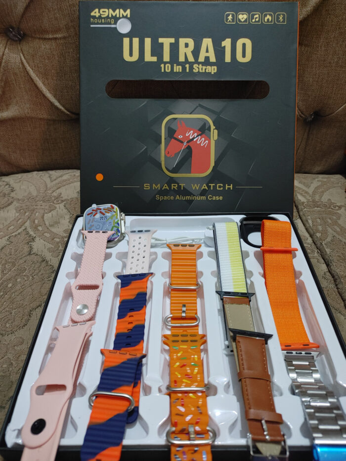 Ultra 10 Smartwatch | Series 8, 10-in-1, 2.0″ HD Screen - Image 4